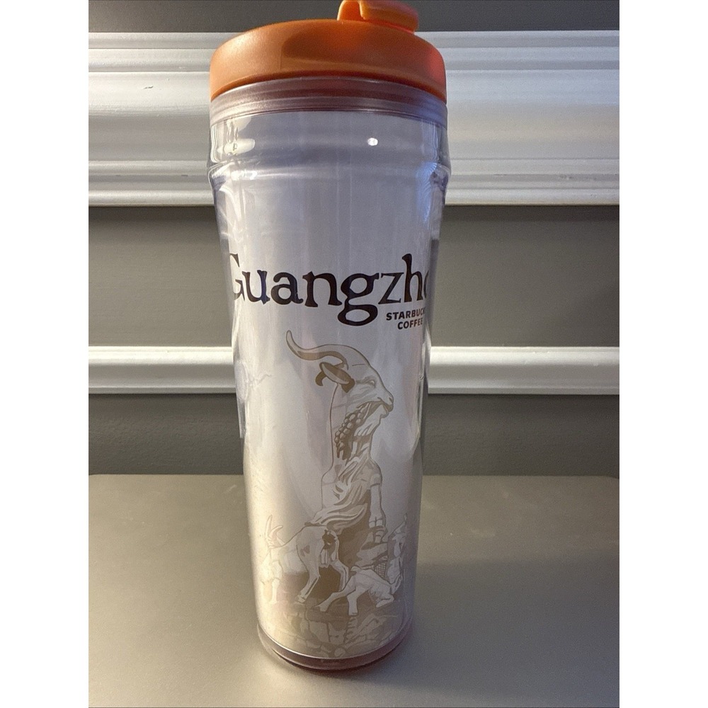 Starbucks Guangzhou Travel Tumbler China 2004 ICON Series Vintage 12oz